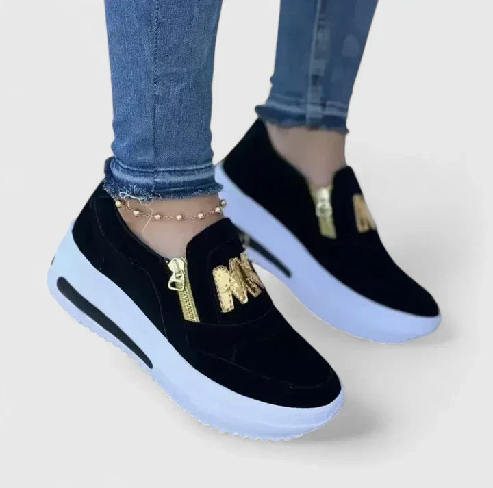 Delphine | Women's Platform Slip On Sneakers