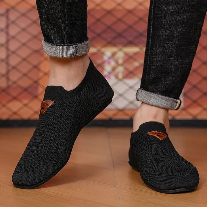 AirKnit Slip-Ons | Lightweight Breathable Walking Shoes Sneakers