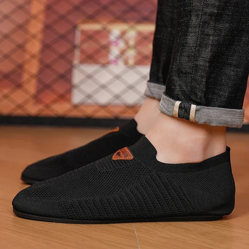 AirKnit Slip-Ons | Lightweight Breathable Walking Shoes Sneakers
