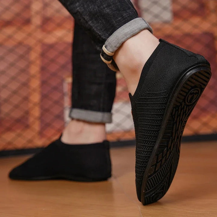 AirKnit Slip-Ons | Lightweight Breathable Walking Shoes Sneakers