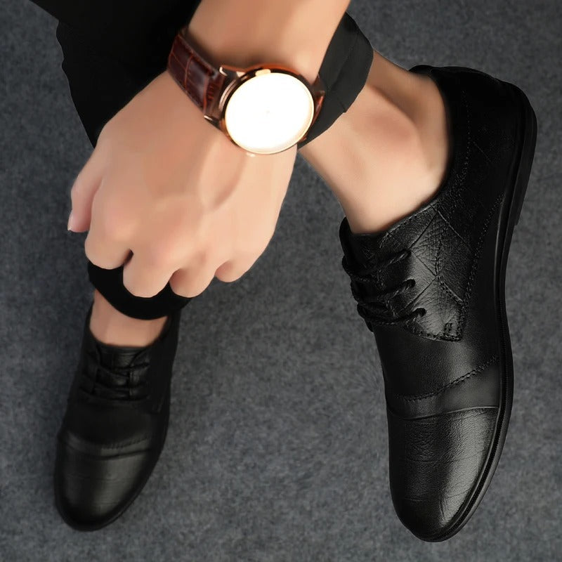 Men’s Leather Dress Shoes – Lightweight Comfort