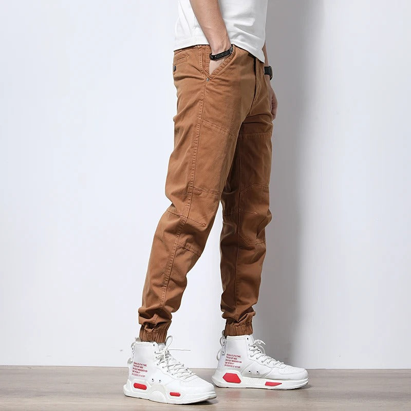 Men's Cargo Joggers – Reinforced Stretch