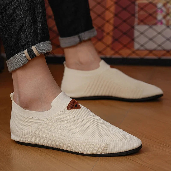 AirKnit Slip-Ons | Lightweight Breathable Walking Shoes Sneakers
