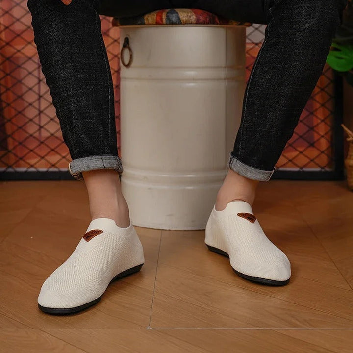 AirKnit Slip-Ons | Lightweight Breathable Walking Shoes Sneakers