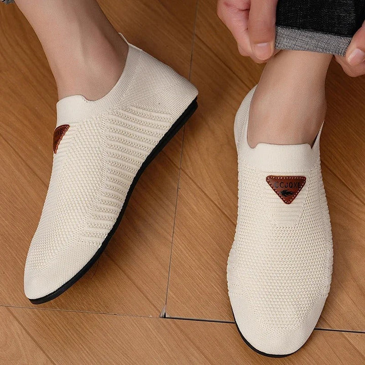 AirKnit Slip-Ons | Lightweight Breathable Walking Shoes Sneakers