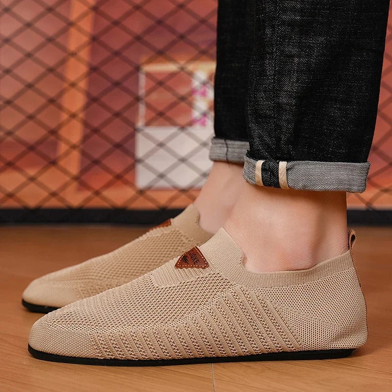 AirKnit Slip-Ons | Lightweight Breathable Walking Shoes Sneakers