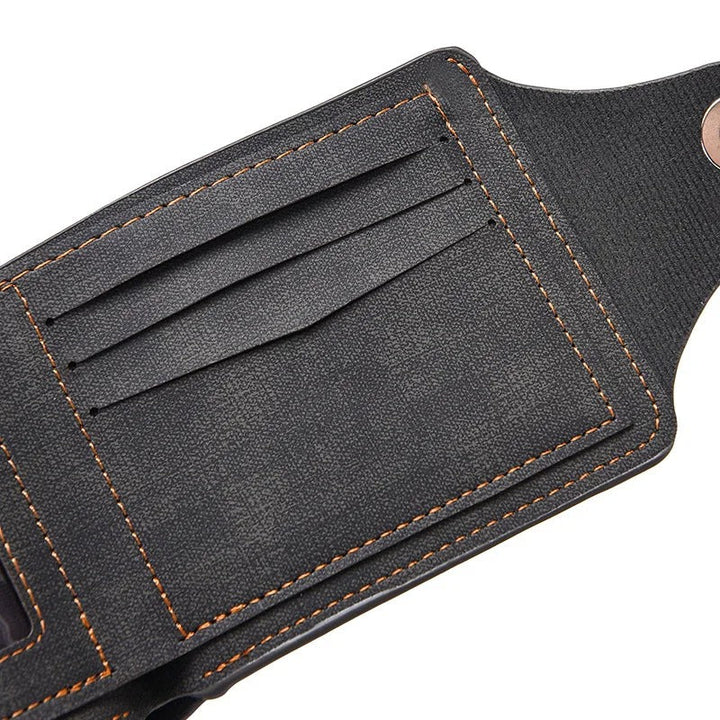 Men's Snap Leather Wallet | Slim Everyday Carry