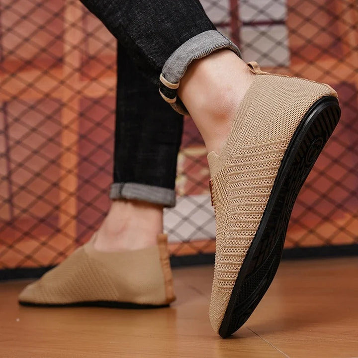 AirKnit Slip-Ons | Lightweight Breathable Walking Shoes Sneakers