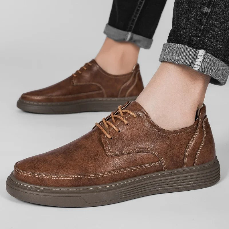 Canton Leather Dress Sneaker | Men's Smart Casual Oxford Shoes