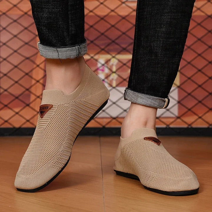 AirKnit Slip-Ons | Lightweight Breathable Walking Shoes Sneakers