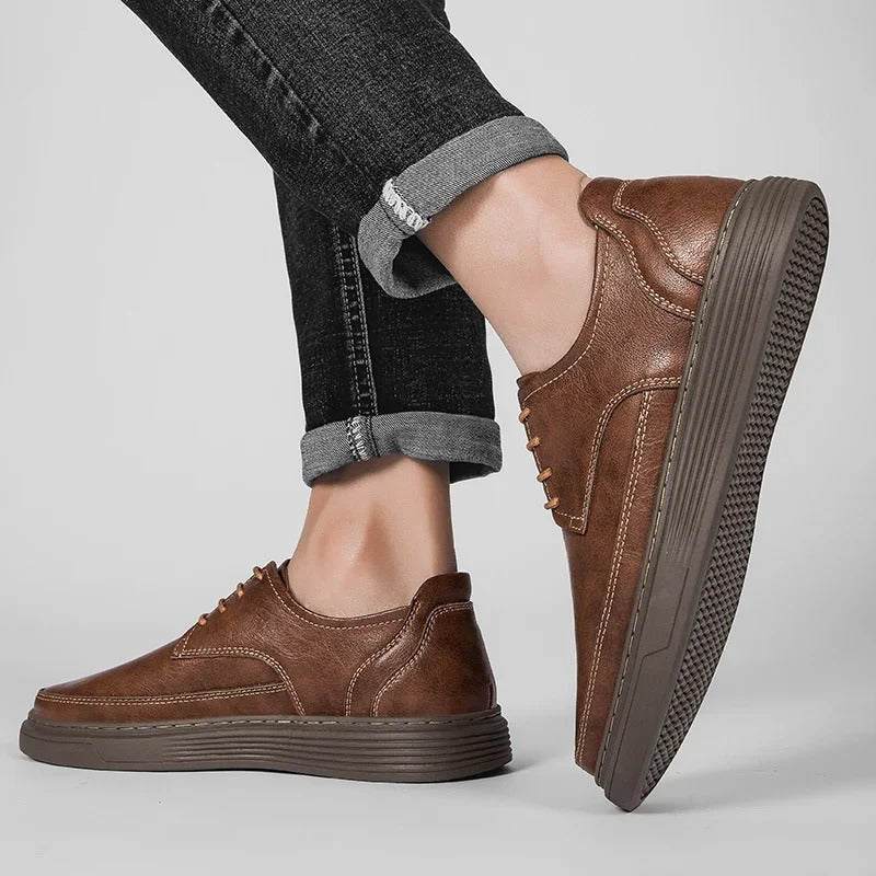 Canton Leather Dress Sneaker | Men's Smart Casual Oxford Shoes