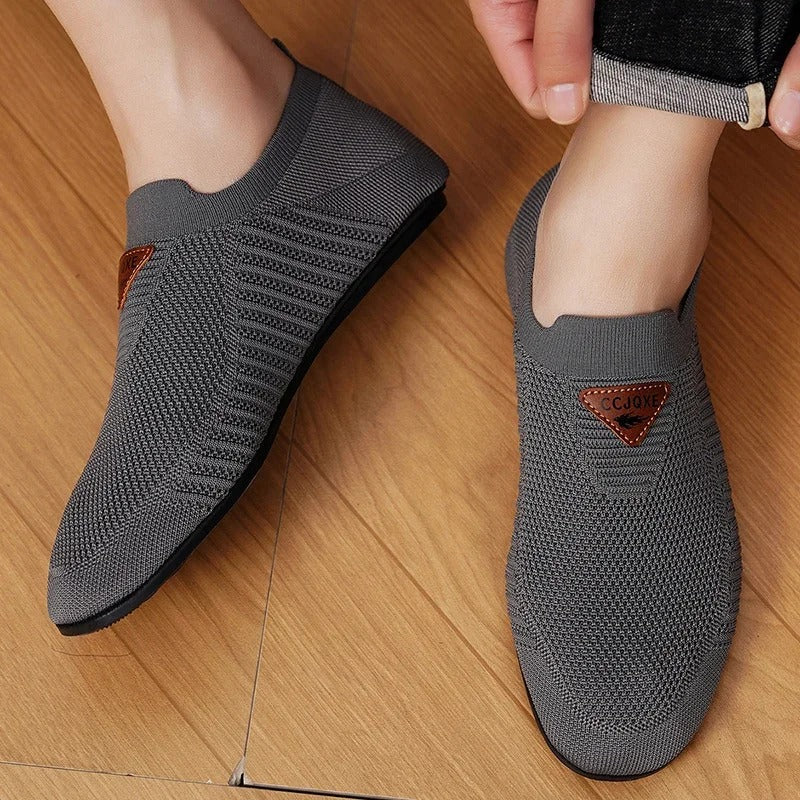 AirKnit Slip-Ons | Lightweight Breathable Walking Shoes Sneakers