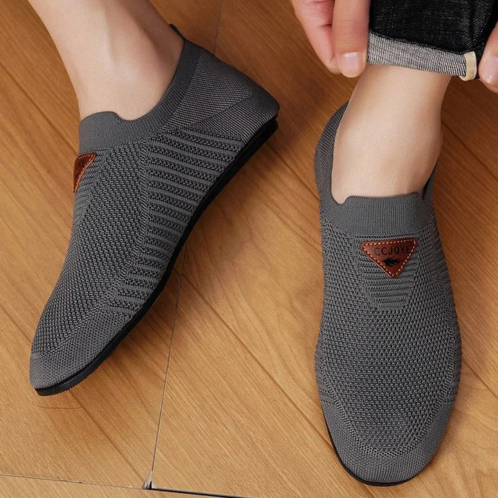 AirKnit Slip-Ons | Lightweight Breathable Walking Shoes Sneakers