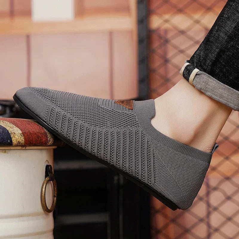 AirKnit Slip-Ons | Lightweight Breathable Walking Shoes Sneakers