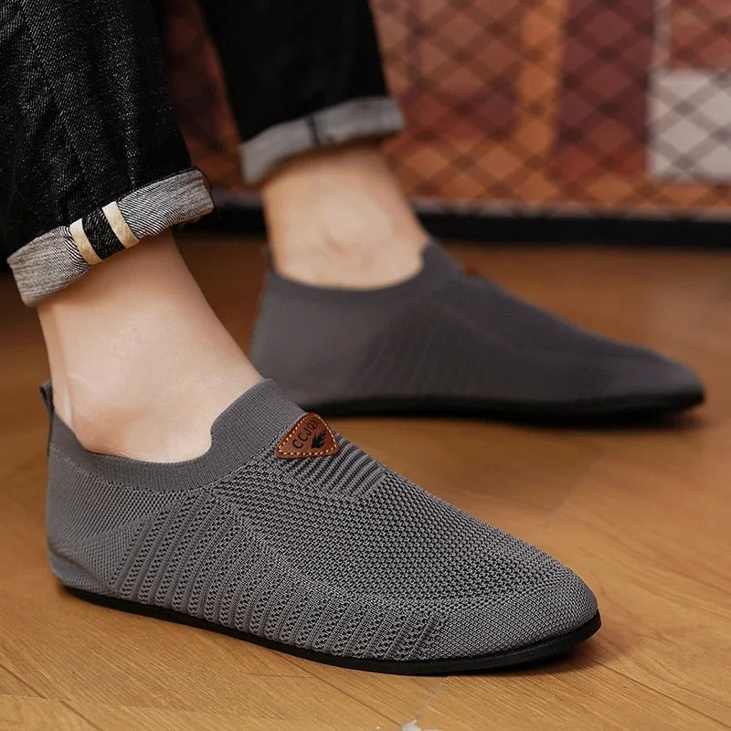 AirKnit Slip-Ons | Lightweight Breathable Walking Shoes Sneakers
