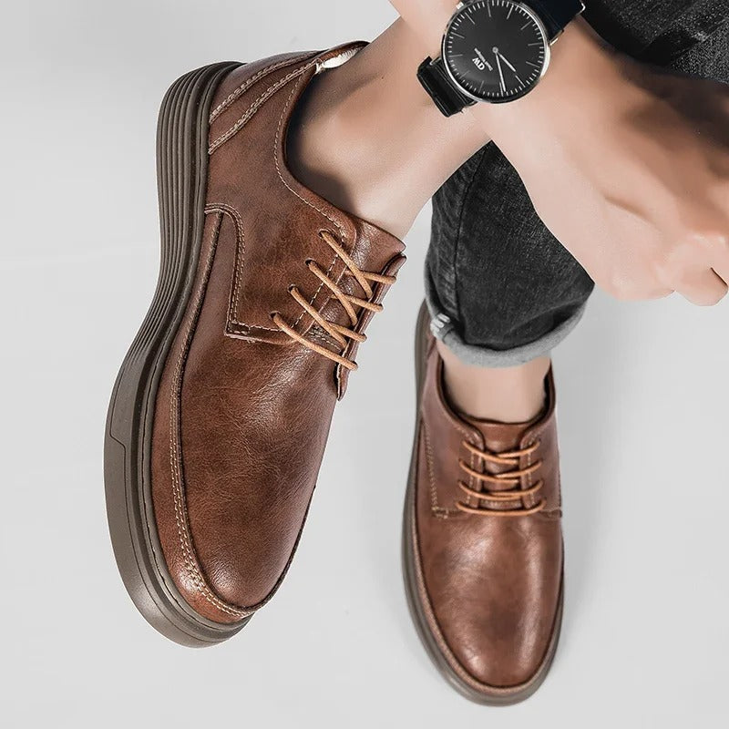 Canton Leather Dress Sneaker | Men's Smart Casual Oxford Shoes