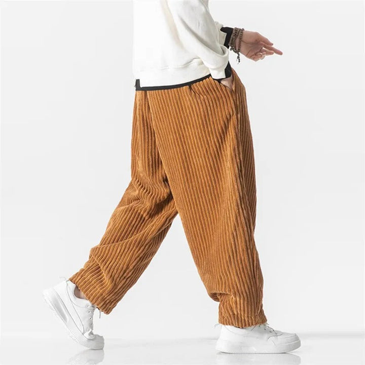 Men's Relaxed Corduroy Pants for Everyday Style
