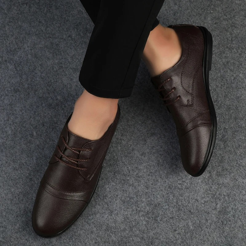 Men’s Leather Dress Shoes – Lightweight Comfort