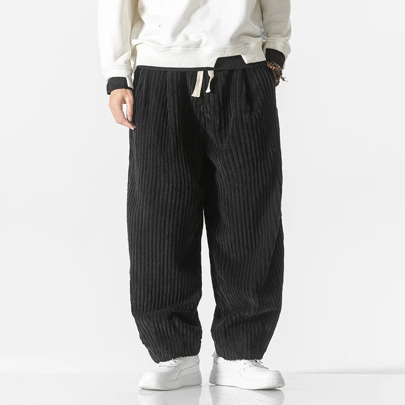 Men's Relaxed Corduroy Pants for Everyday Style
