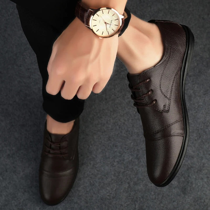 Men’s Leather Dress Shoes – Lightweight Comfort
