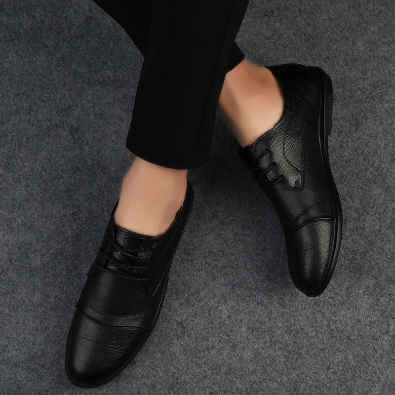 Men’s Leather Dress Shoes – Lightweight Comfort