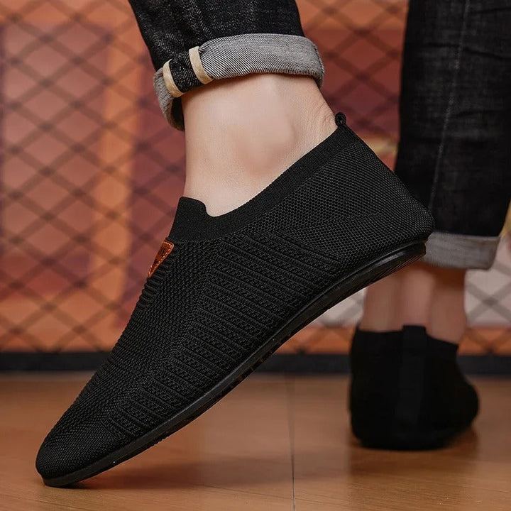 AirKnit Slip-Ons | Lightweight Breathable Walking Shoes Sneakers