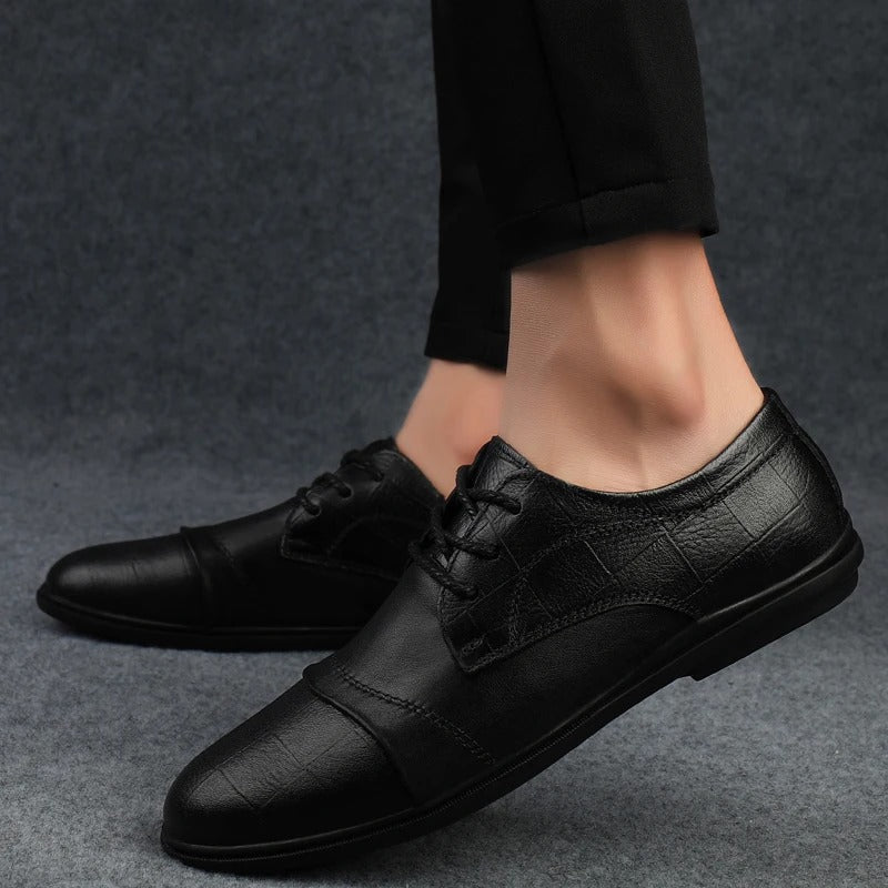Men’s Leather Dress Shoes – Lightweight Comfort