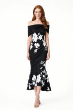 Deva Twist Knot Floral Midi Elite