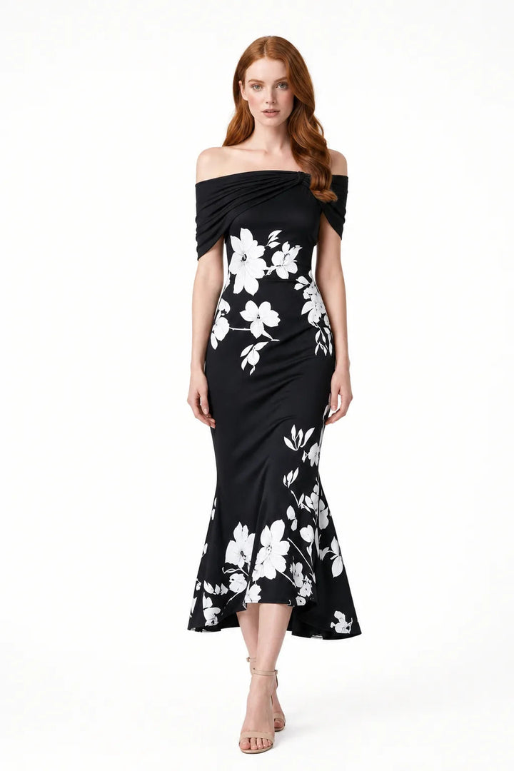 Deva Twist Knot Floral Midi Elite