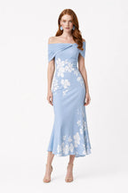 Deva Twist Knot Floral Midi Elite