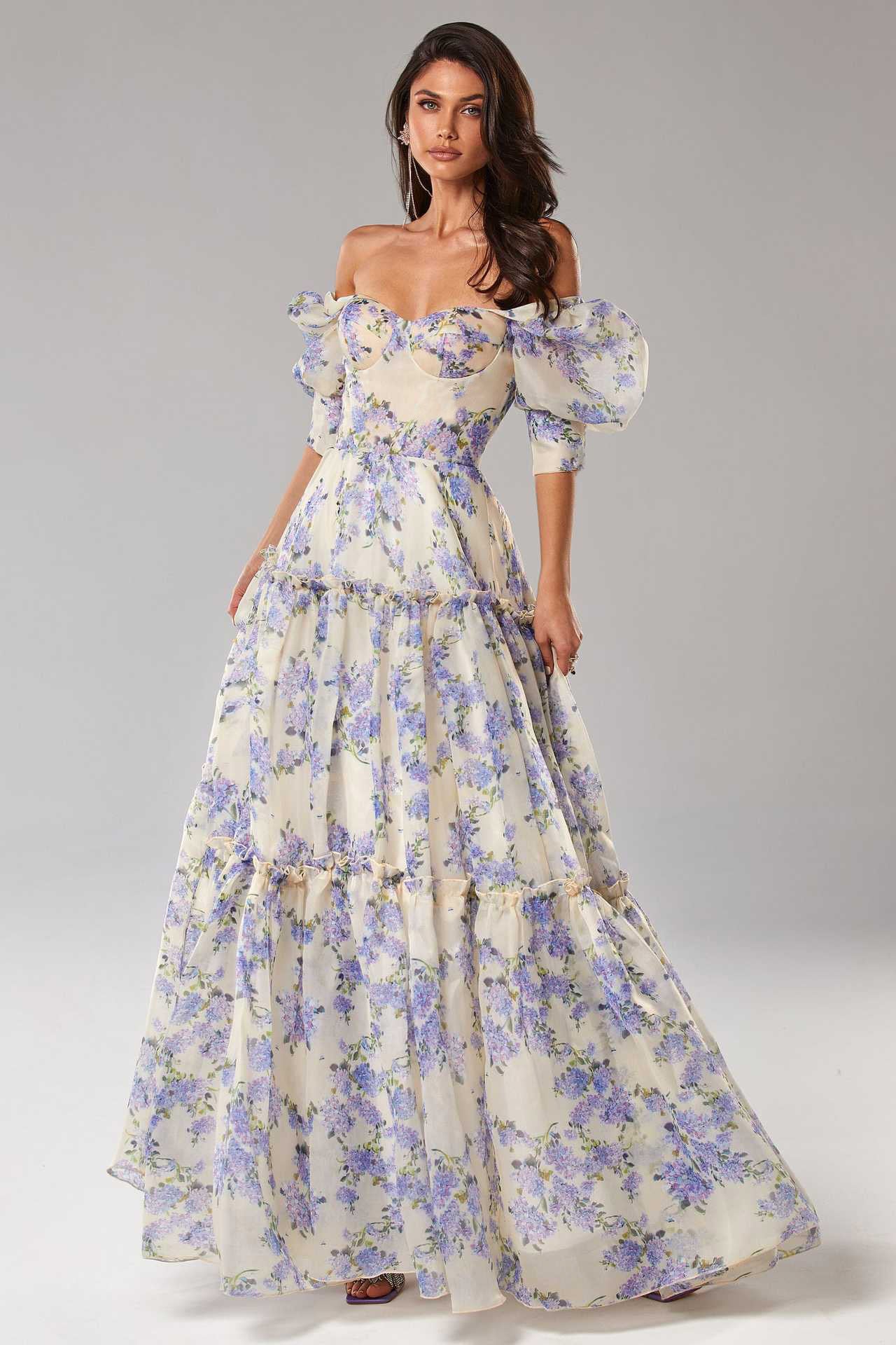 Women's Fashion Temperament Night Dew Shoulder Dress-HighTouch