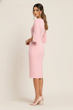 Edie Pearl Split Sleeve Dress Luxe