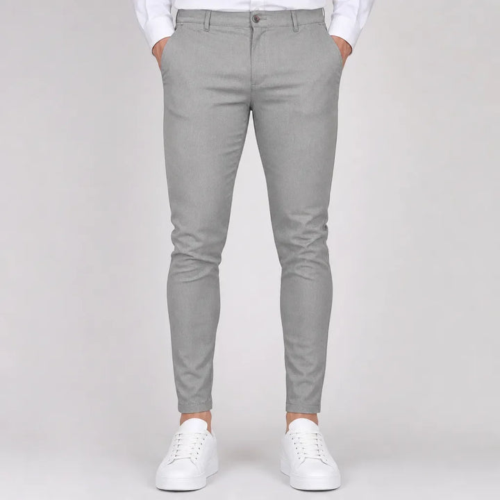 Men's Slim Fit Black Dress Pants