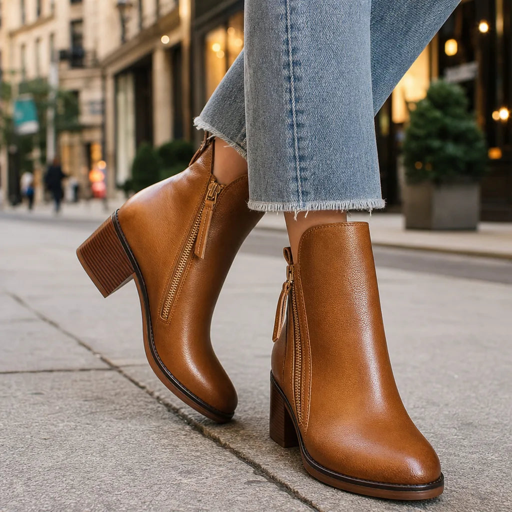 Women’s Brown Ankle Boots for Fall