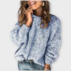 Aileen Luxe Wool Knit Sweater Retro