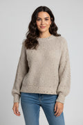 Aileen Luxe Wool Knit Sweater Retro