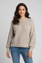 Aileen Luxe Wool Knit Sweater Retro