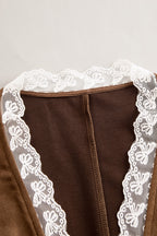 Elowen | Women's Western Lace Long Sleeve Blouse