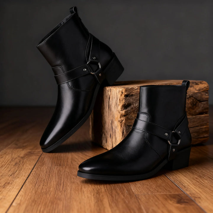 Men's Cowboy Boots | Harness Ankle Western Style