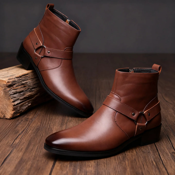 Men's Cowboy Boots | Harness Ankle Western Style