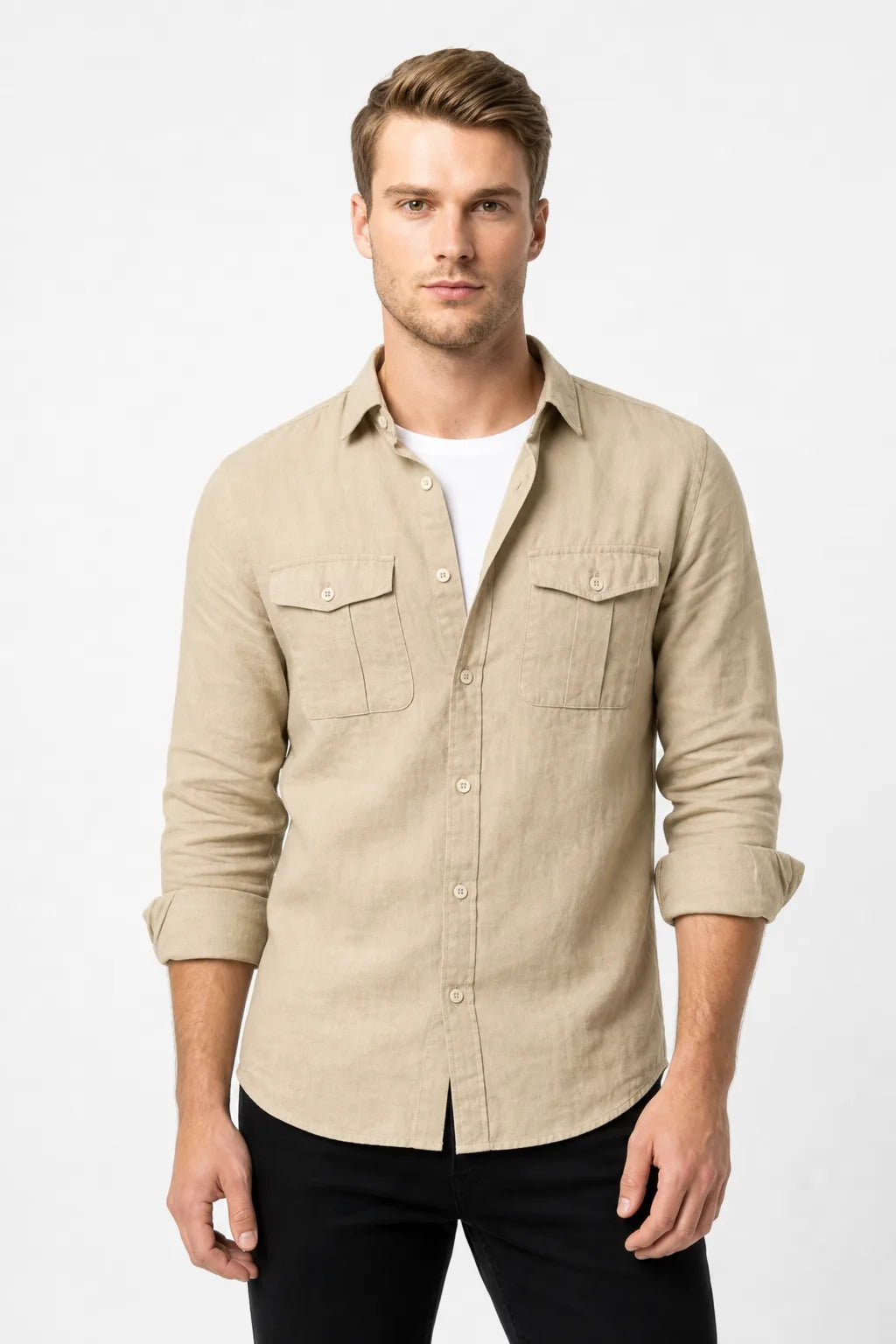 Ewan Linen Elite Overshirt