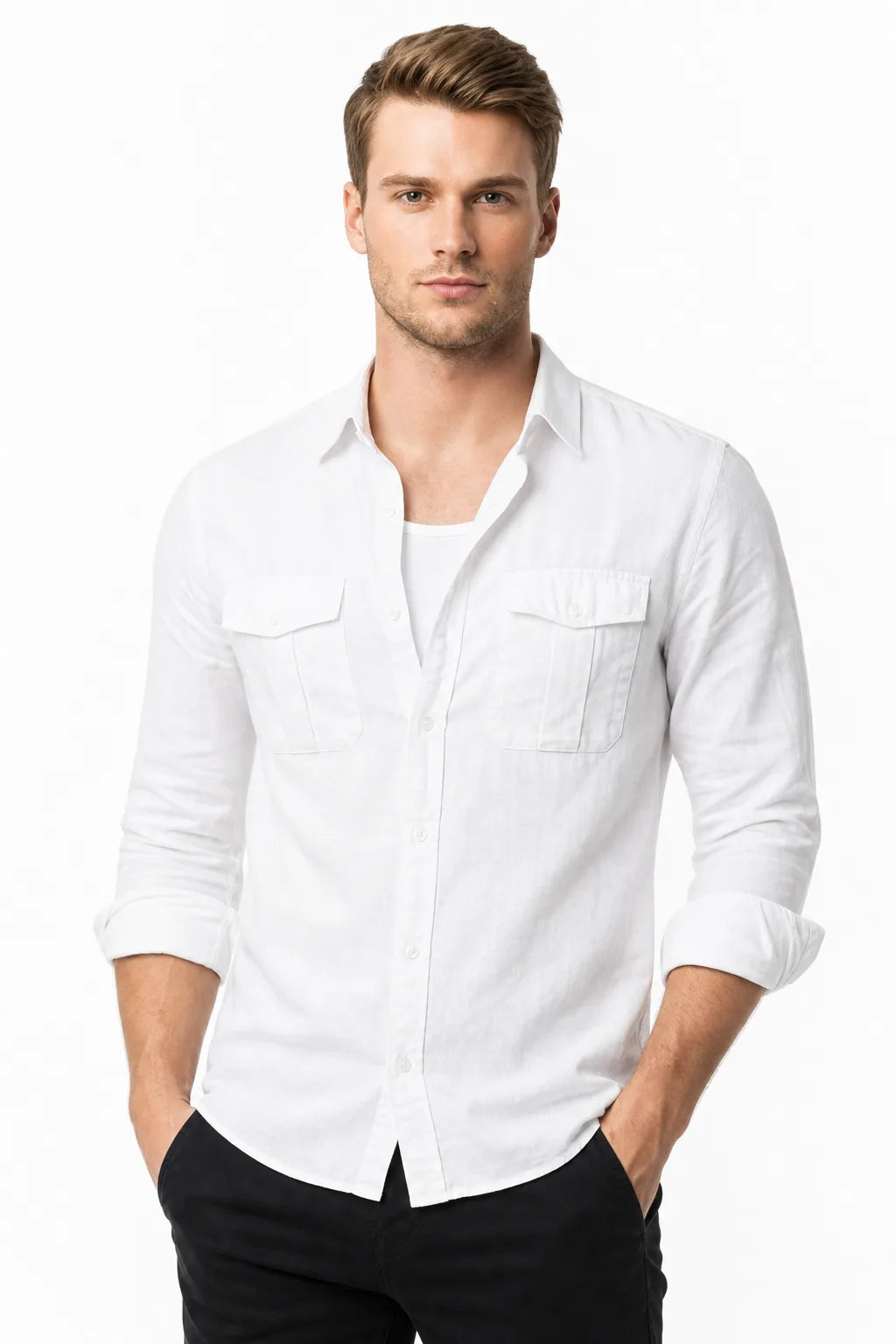 Ewan Linen Elite Overshirt