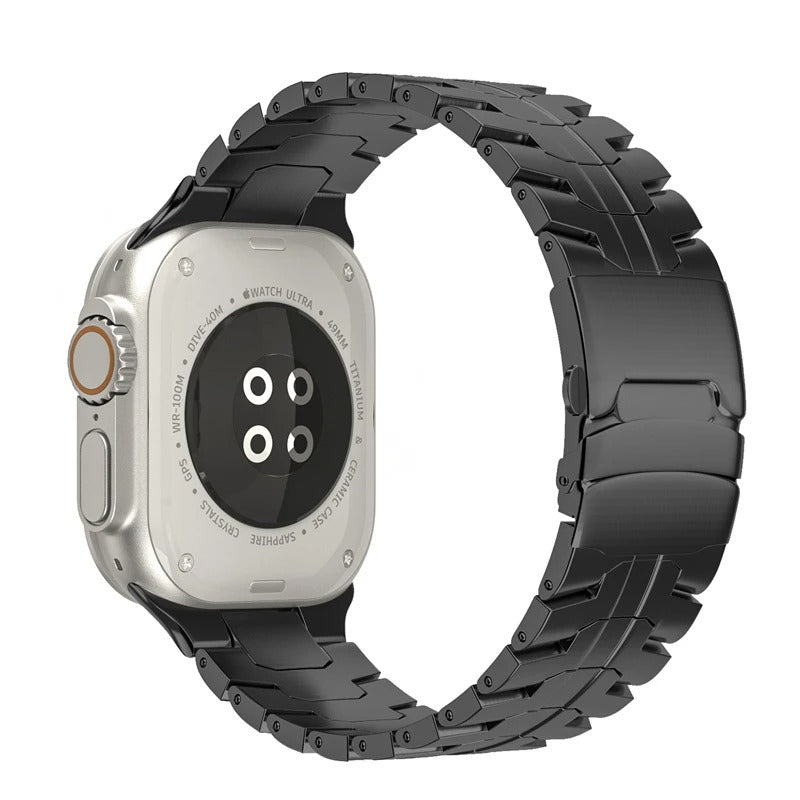 Titan Link Apple Watch Band | Adjustable Metal Strap