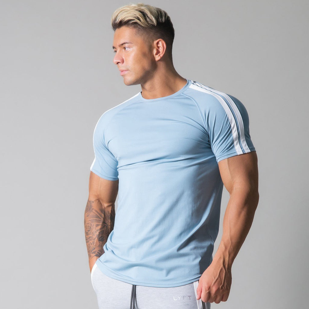 Men's Cotton Short Sleeve Set – Summer Sports & Leisure Style-HighTouch