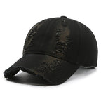 Street Hole Vintage Baseball Cap – Men's Washed Cowboy-HighTouch