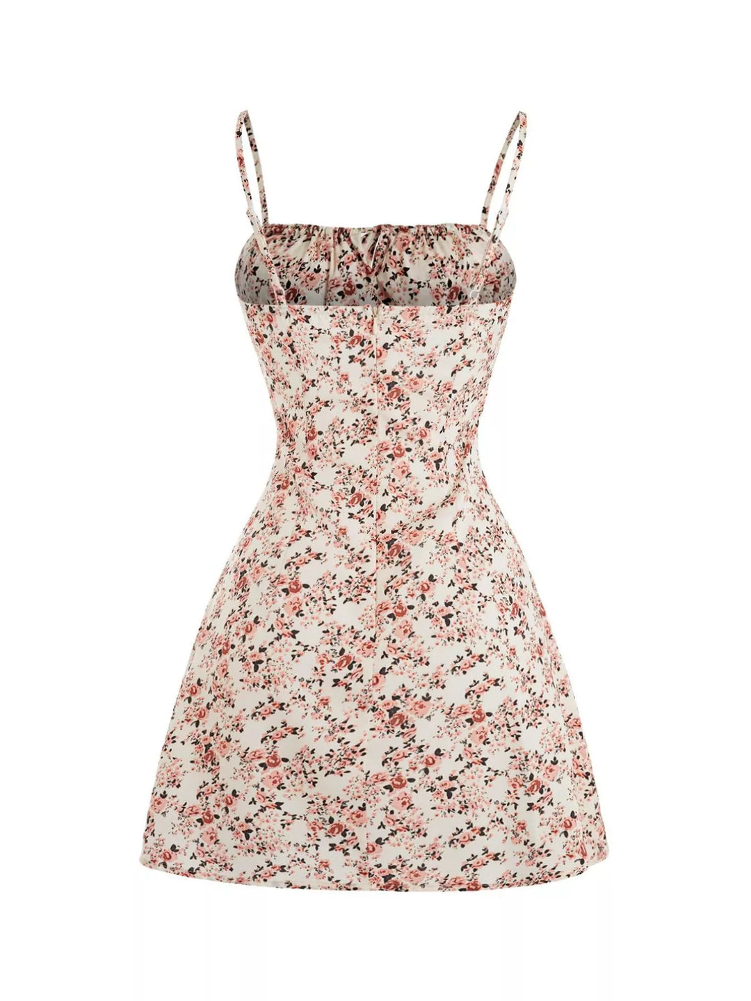Wildflower Tie-Strap Mini Dress