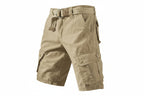 Summer Cargo Shorts With Pockets Fashion Solid Short Pants-HighTouch