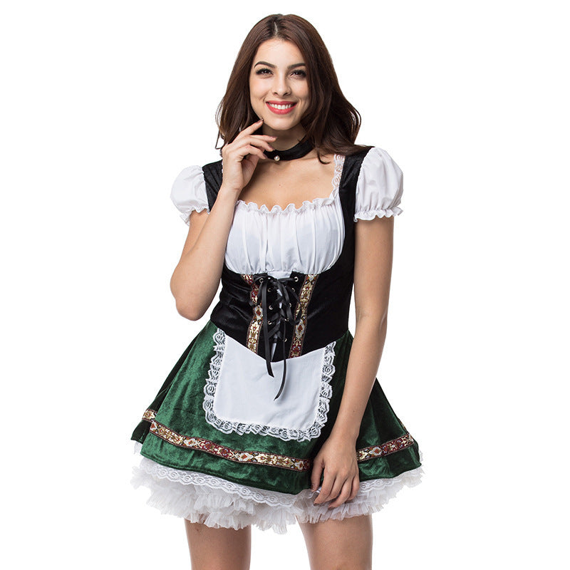 Women’s Plus Size Beer Girl Costume Dress