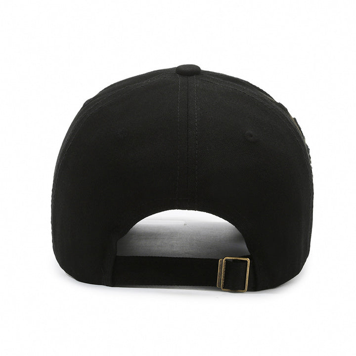 Street Hole Vintage Baseball Cap – Men's Washed Cowboy-HighTouch
