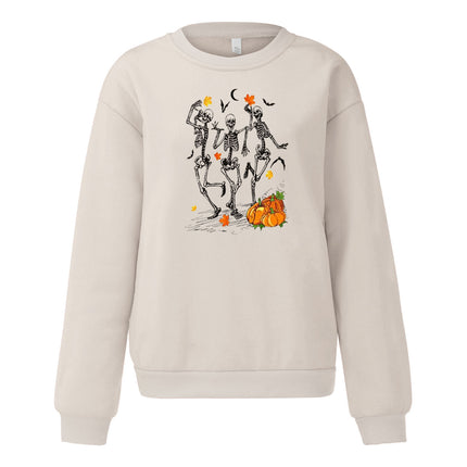 Women’s Halloween Graphic Crew Neck Sweatshirt